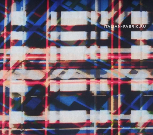 Трикотаж вискозный "3D геометрия", 01557