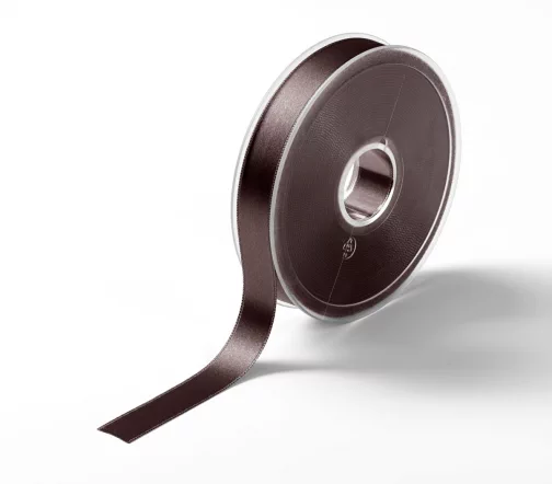 9825 Атласная лента 15мм (25 темно-коричневый) Prym
