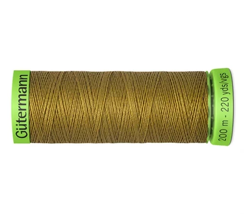 Нить Extra Fine 150 для особо деликатных тканей, 200м, 100% п/э, цв.886 корич.горч, Gutermann 744581