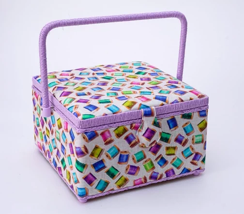 Шкатулка "Катушки", 26 x 26 x 16 см, 4217(Б)-RT-37