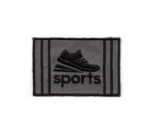 Термоаппликация Marbet "Sports", 6 х 4 см, цвет темно-серый, 569498.C