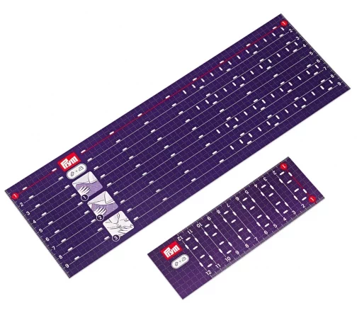 611937 Универсальная линейка для глажки, 2шт., 10х30см+5х15см, Prym