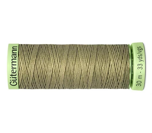 Нить Top Stitch для отстрочки, 30м, 100% п/э, цвет 258 умеренно-болотный, Gutermann 744506