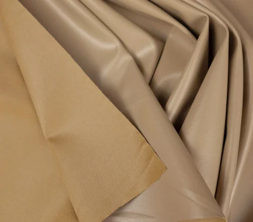 Экокожа, цвет бежевый, EL14-1