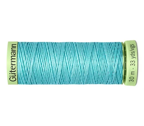 Нить Top Stitch для отстрочки, 30м, 100% п/э, цвет 328 аквамариновый, Gutermann 744506