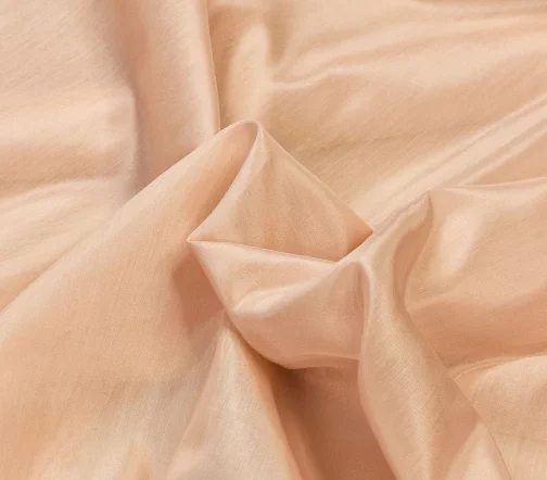 Батист шелковый, цвет персиковый, BCS11-35