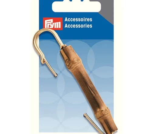 417760 Булавка декоративная с деревянным элементом, 80 мм, Prym