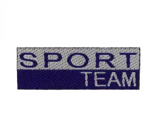 Термоаппликация HKM "SPORT TEAM", 4,5 х 1,7 см, цвет синий, 090791