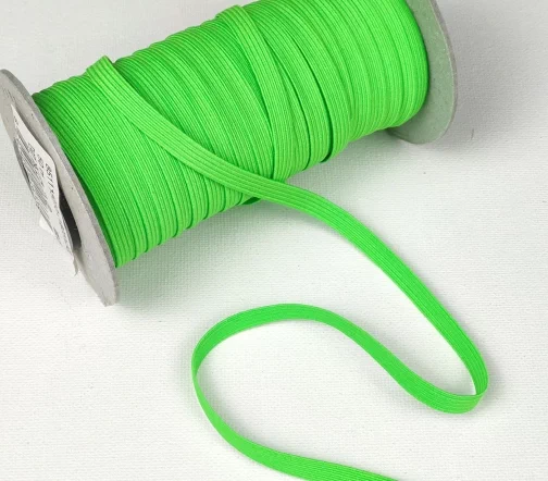 Резинка PEGA продежка неоновая, 6,6 мм, цвет зеленый