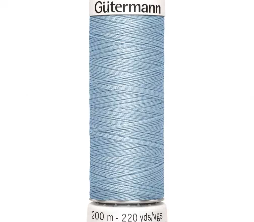 Нить Sew All для всех материалов, 200м, 100% п/э, цвет 075 бледно-джинсовый, Gutermann 748277