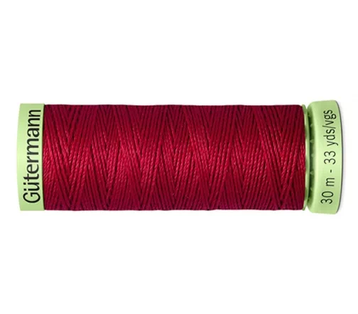 Нить Top Stitch для отстрочки, 30м, 100% п/э, цвет 384 малиновый щербет, Gutermann 744506