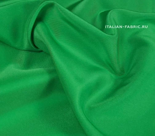 Подкладочная ткань стрейч, цвет ярко-зеленый, 01929-2