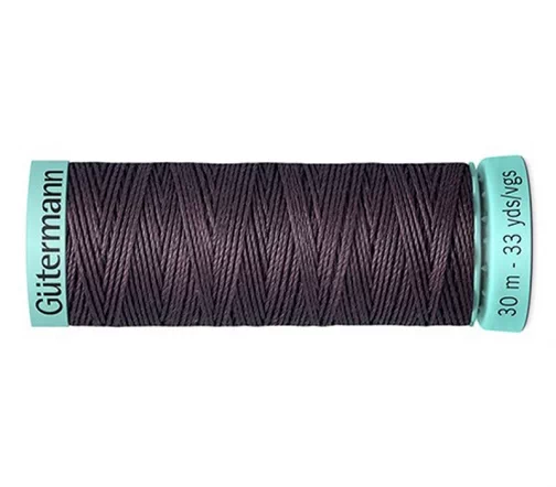 Нить Silk R 753 для фасонных швов, 30м, 100% шелк, цвет 540 молочный шоколад, Gutermann 723878