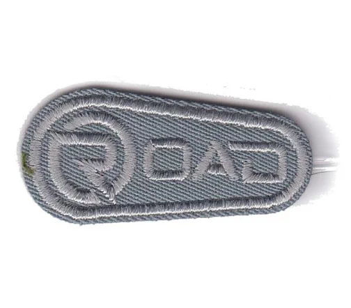 Термоаппликация Marbet "Road серая", 4 х 2 см, 569899.D