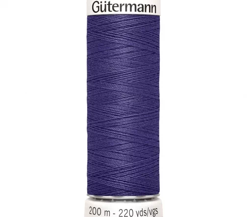 Нить Sew All для всех материалов, 200м, 100% п/э, цвет 086 фиолетовый джинс, Gutermann 748277
