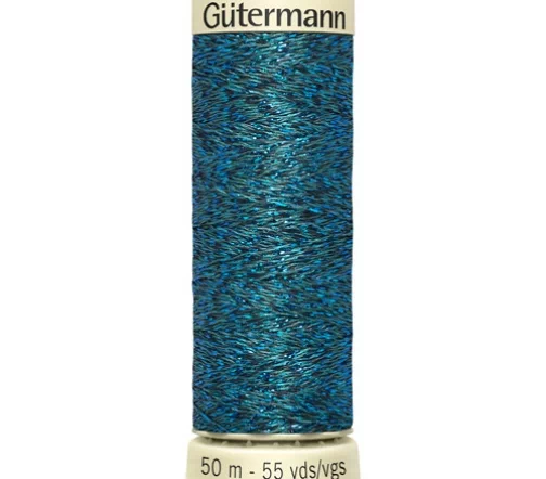 Нить металлик для фасонных швов, 50м, цвет 483, Gutermann 744603