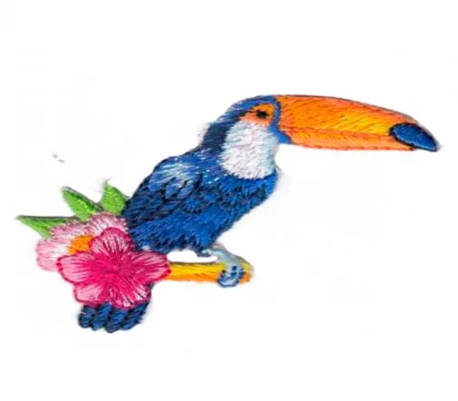 Термоаппликация Marbet "Тукан", 6 х 3,5 см, 565118.C