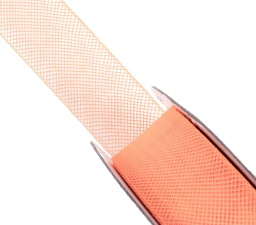 Лента "мягкий регилин" "BLITZ", 20 мм, цвет абрикосовый