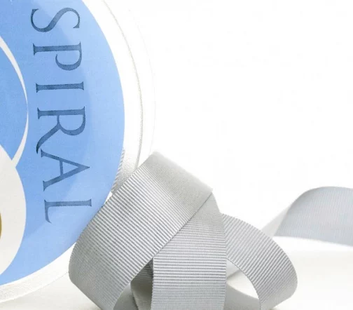 Лента репсовая Safisa 50 мм, цвет 27 светло-серый