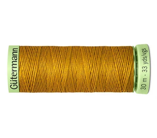 Нить Top Stitch для отстрочки, 30м, 100% п/э, цвет 412 охра, Gutermann 744506