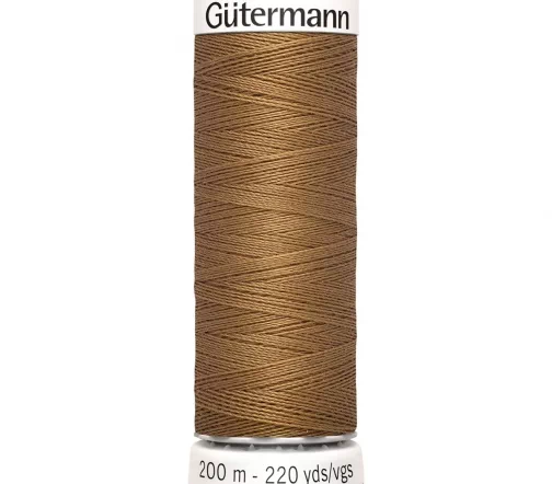 Нить Sew All для всех материалов, 200м, 100% п/э, цвет 887 бежево-горчичный, Gutermann 748277
