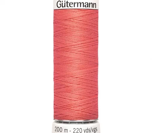 Нить Sew All для всех материалов, 200м, 100% п/э, цвет 896 грейпфрутовый, Gutermann 748277