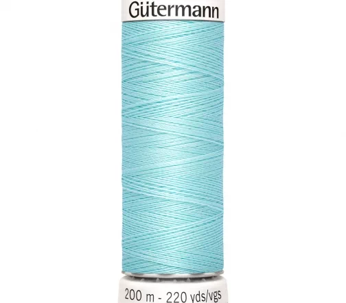 Нить Sew All для всех материалов, 200м, 100% п/э, цвет 053 бледная мята, Gutermann 748277