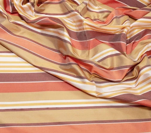 Шелк-тусса в поперечную полоску, 53601