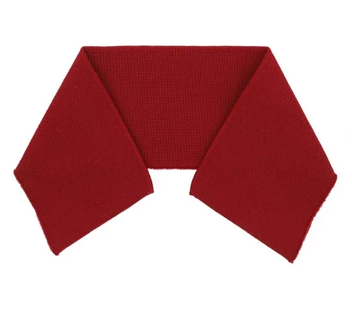 Воротник трикотажный однотонный, 8см*36см, арт. 3AR1192-3, бордовый