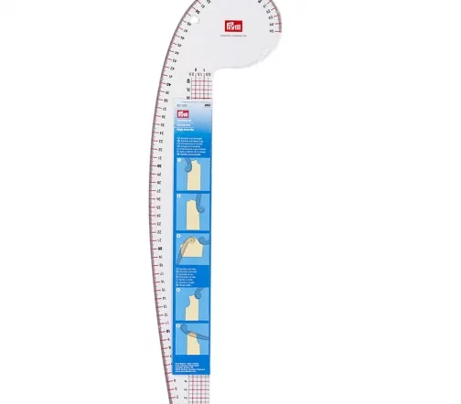 611501 Лекало, пройма и окат. рукава, пластик, Prym