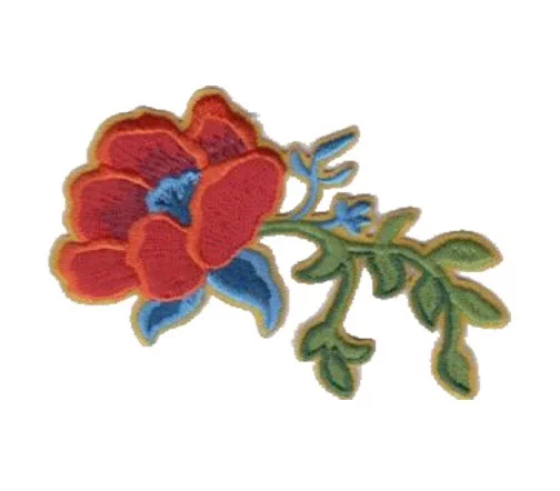 Термоаппликация Marbet "Цветок мак", 8,0 х 4,7 см, 565295