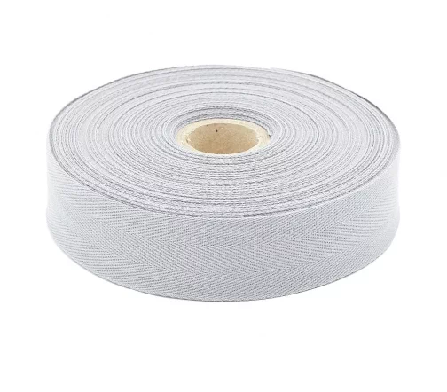 902202 Тесьма киперная, прочная, 30мм, Prym (02 серый)