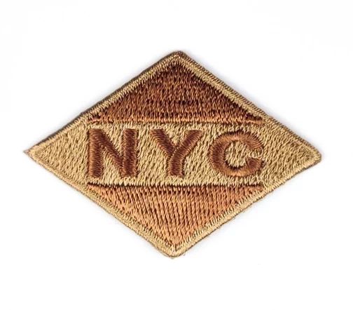 Термоаппликация "NYC", 4 х 5,5 см, персиковый, арт. 569506.H