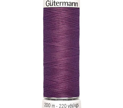 Нить Sew All для всех материалов, 200м, 100% п/э, цвет 259 т.сиренево-розовый, Gutermann 748277