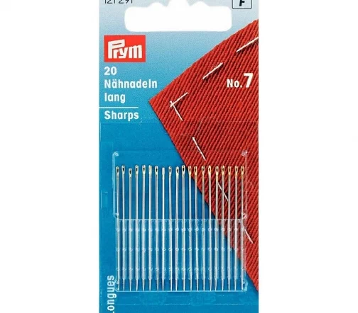 121291 Иглы швейные №7 0,70*37мм. Prym