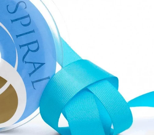 Лента репсовая Safisa 50 мм, цвет 16 бирюзовый