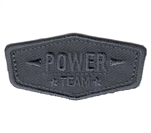 Термоаппликация Marbet "Power Team", темно-серый, 5,4 х 2,5 см, 565180.011