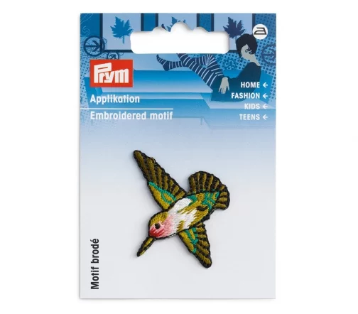924306 Термоаппликация "Колибри" 3,7х4,6 см, Prym
