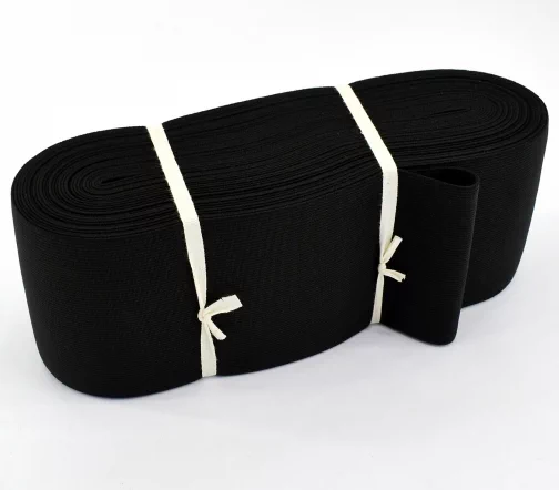 Резинка 100 мм, цвет черный, PEGA