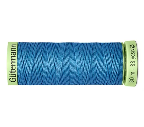 Нить Top Stitch для отстрочки, 30м, 100% п/э, цвет 965 дымчато серо-голубой, Gutermann 744506