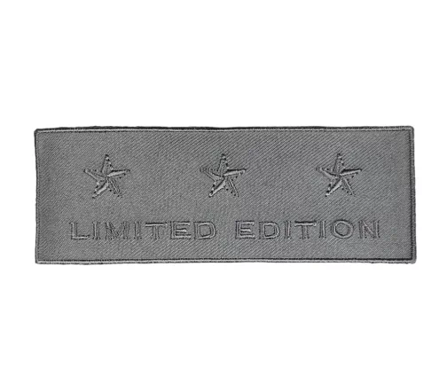 Термоаппликация Marbet "LIMITED EDITION", 11,5 х 4,1 см, цвет серый, 568784.010