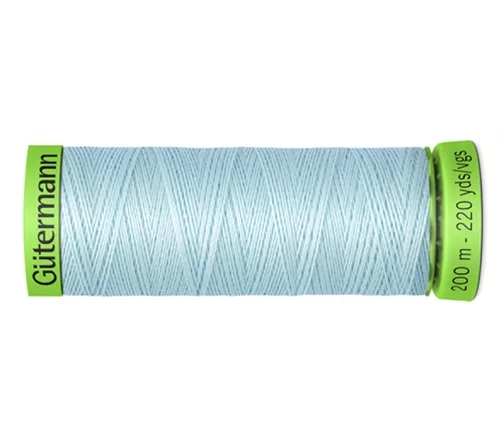 Нить Extra Fine 150 для особо деликатных тканей, 200м, 100% п/э, цв.194 паст.голуб, Gutermann 744581