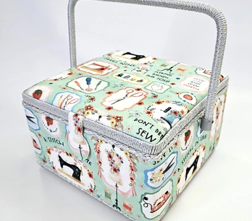 Шкатулка "Шитьё", 26 x 26 x 16 см, 4276-RT-37