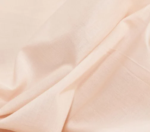 Батист хлопковый, цвет персиковый, BT11-4