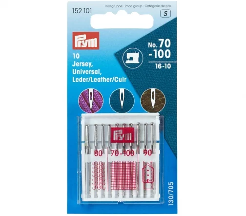 152101 Набор игл для бытовых швейных машин, ассорти Prym