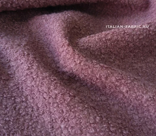 Букле костюмно-пальтовое, цвет темно-розовый, 01816-6