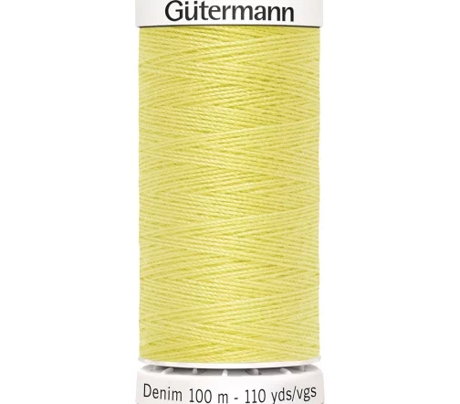 Нить Denim для джинсовой ткани, 100м, 100% п/э, цвет 1380, Gutermann 700160