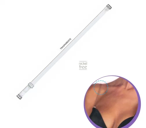 Бретели прозрачные, 45 см, 2 шт.