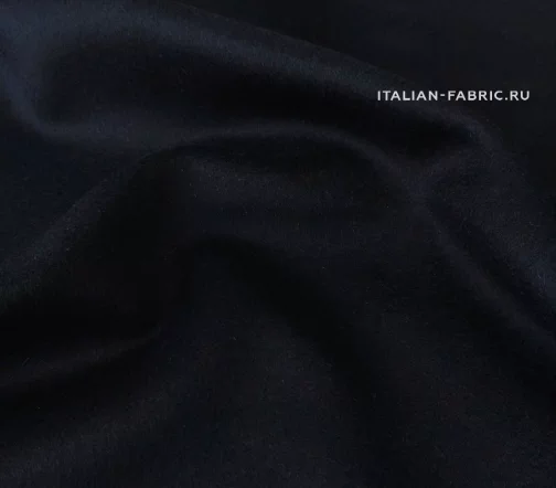 Кашемир пальтовый, цвет черный, 64120-1676