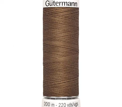 Нить Sew All для всех материалов, 200м, 100% п/э, цвет 180 золотистая охра, Gutermann 748277